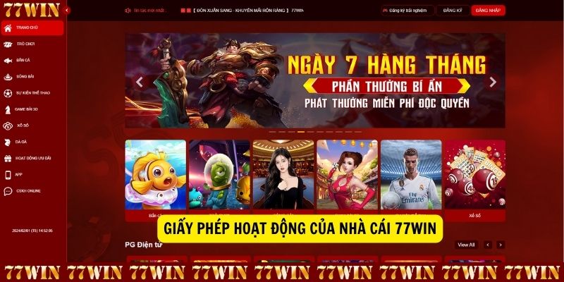 Có rất nhiều khuyến mãi 77win cực kỳ  bom tấn